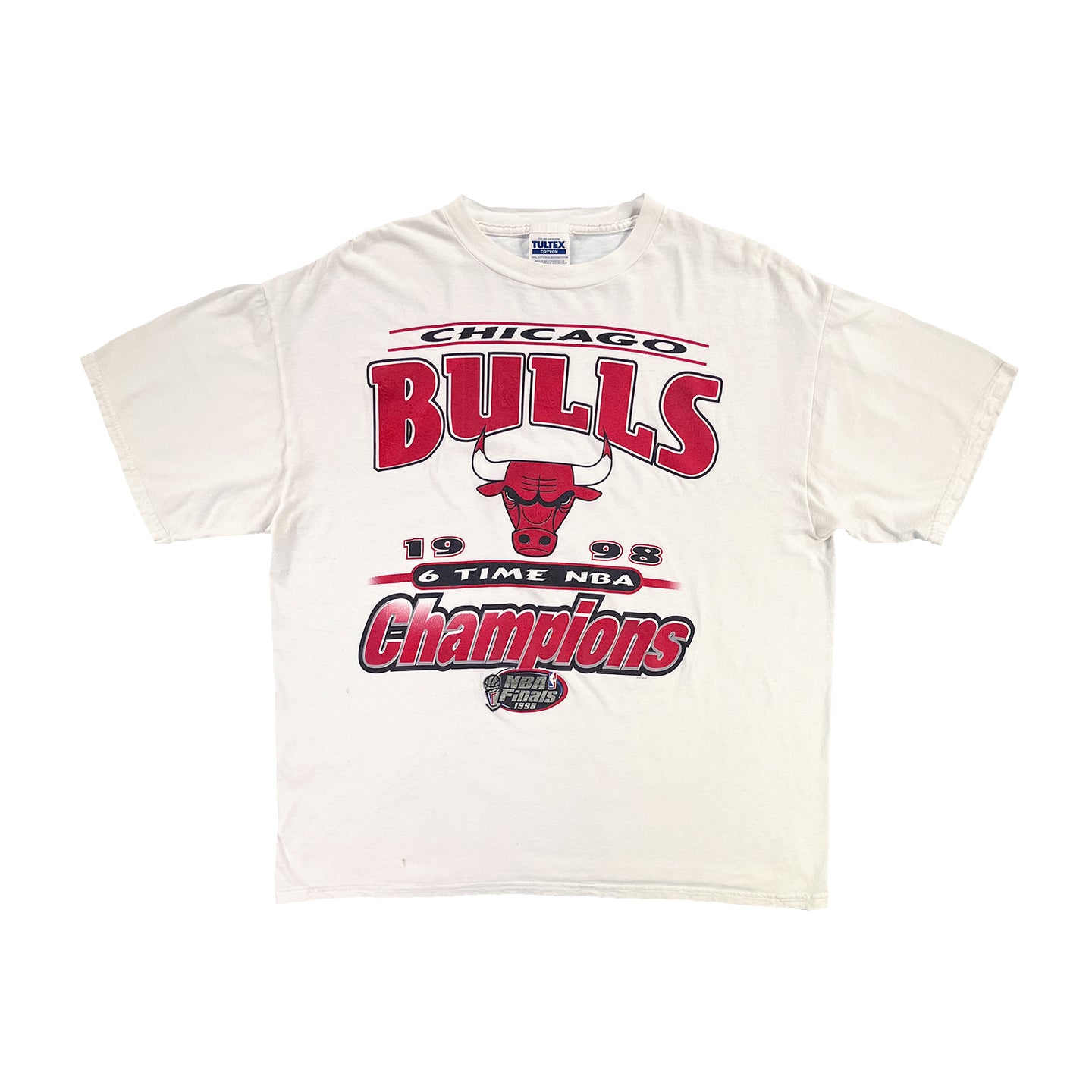 1998 Chicago Bulls 6-Time NBA Champions tee XL