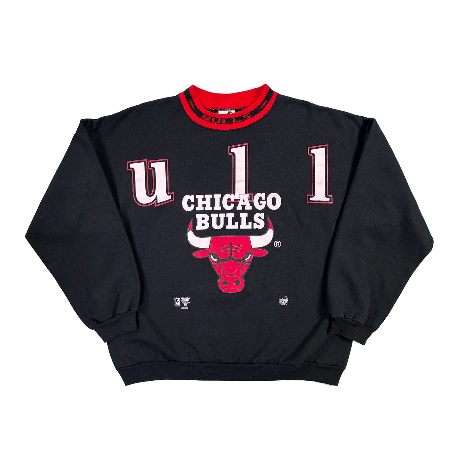 '90s Chicago Bulls Ravens crewneck L