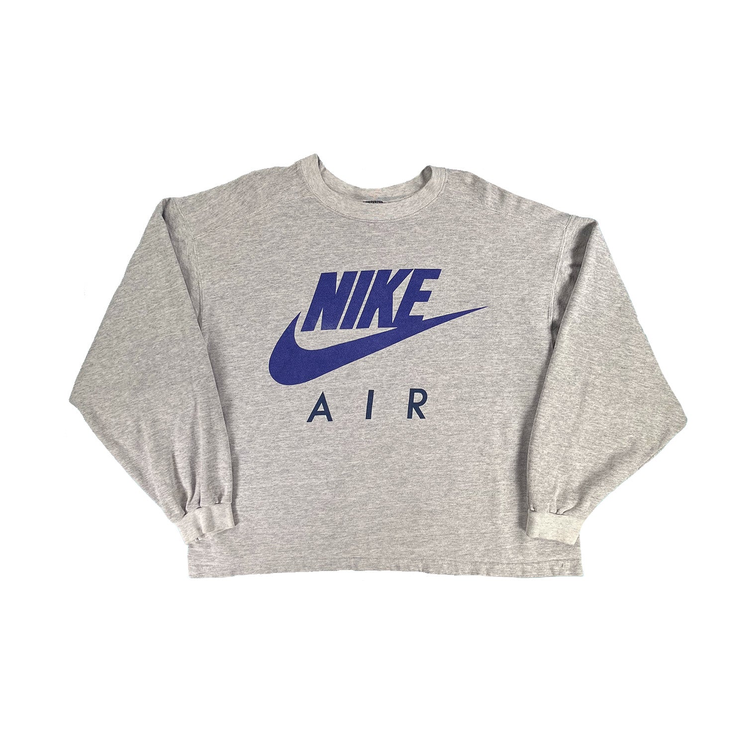 '90s Nike Air logo crewneck L