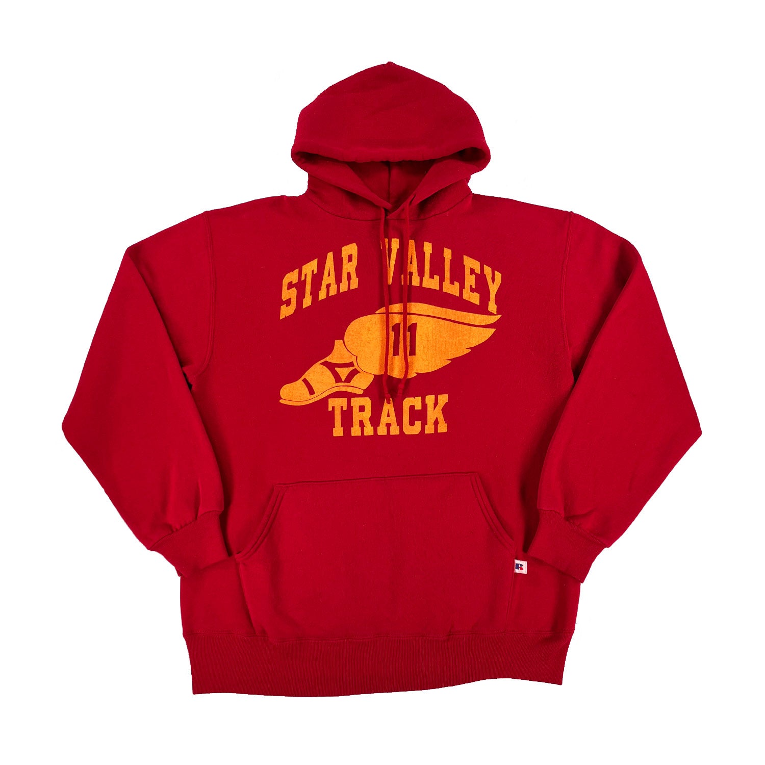 '90s Star Valley Track Russell Athletic hoodie L