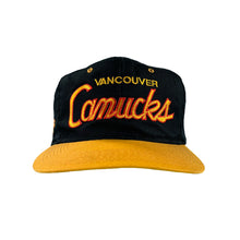 Load image into Gallery viewer, Vancouver Canucks Sports Specialties script snapback

