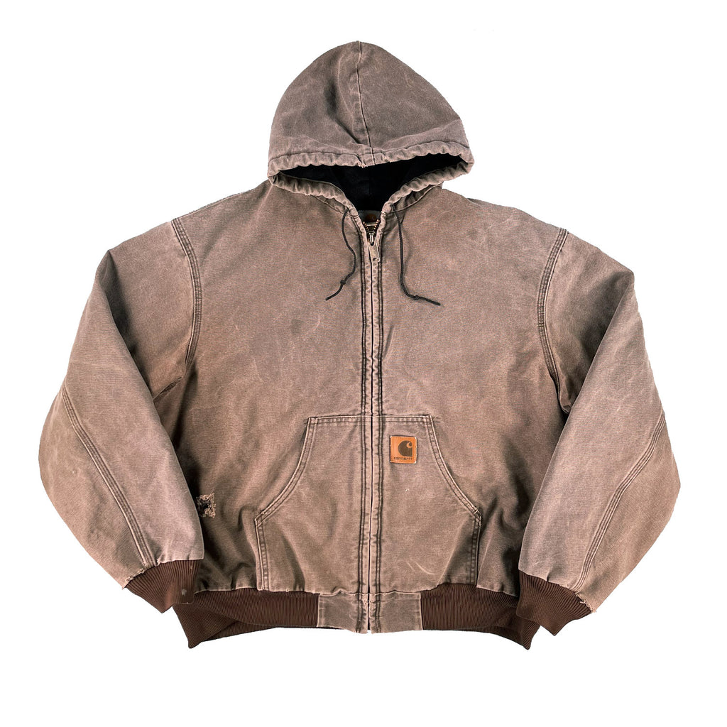 Vintage Carhartt full zip denim jacket XL/XXL