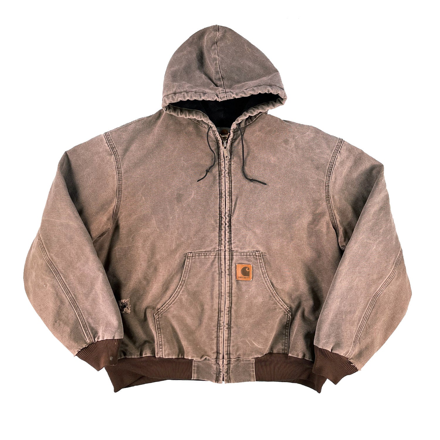 Vintage Carhartt full zip denim jacket XL/XXL