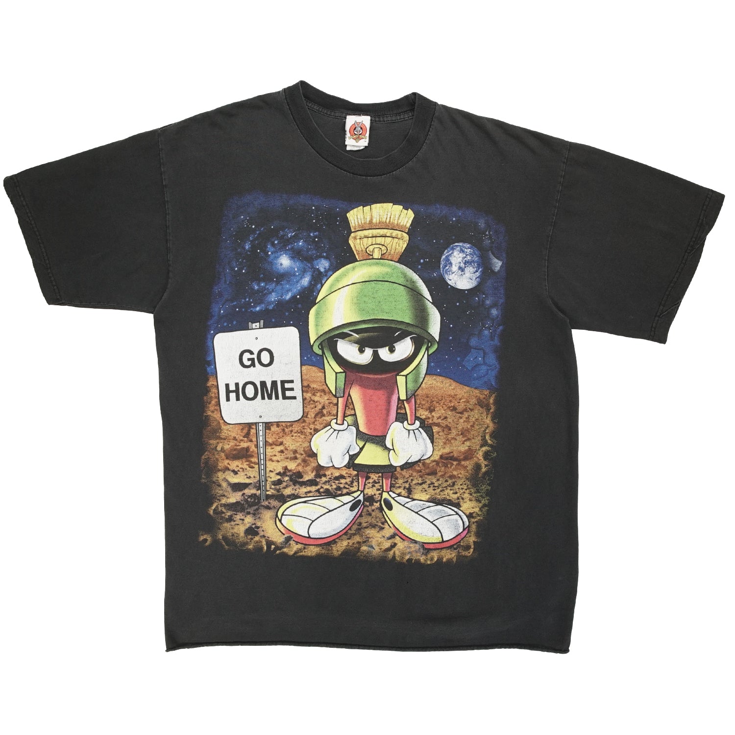 1997 Marvin the Martian Go Home tee XL