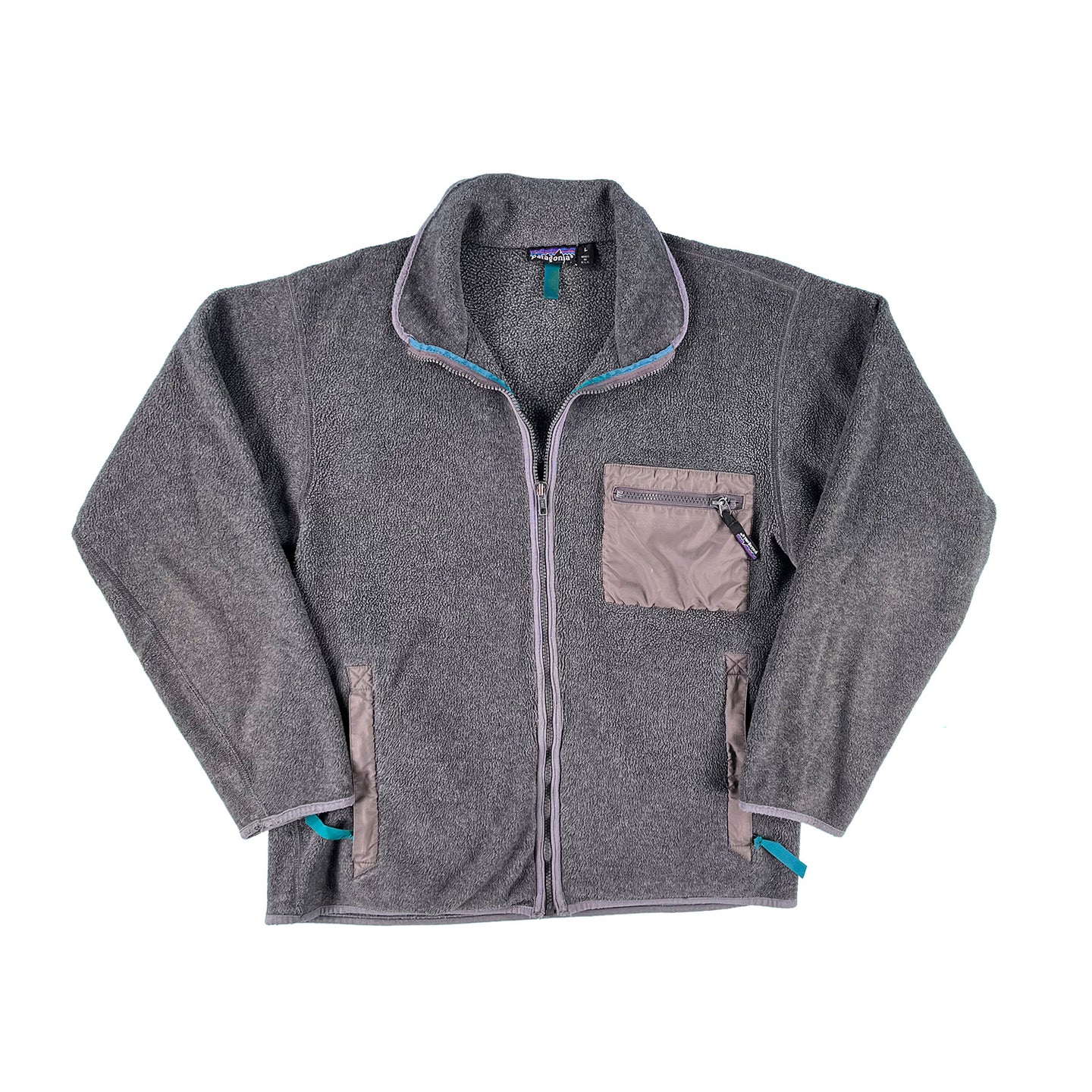 Vintage Patagonia full-zip fleece jacket M