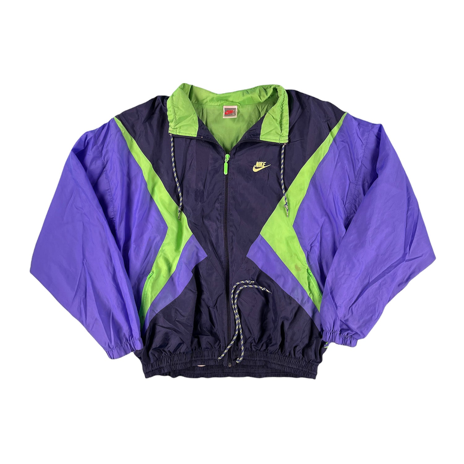 '90s Nike mini logo windbreaker XL