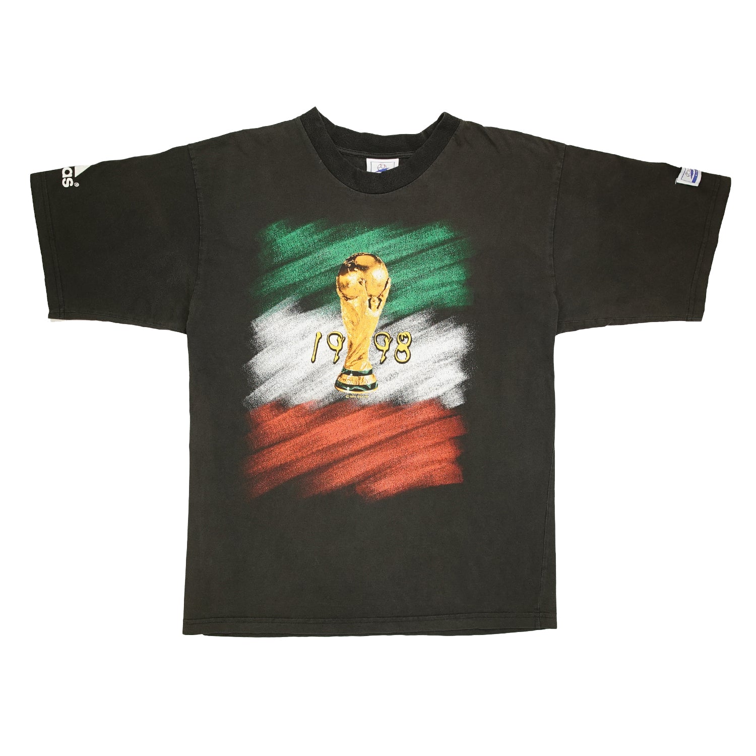 1998 World Cup Italy Adidas tee L