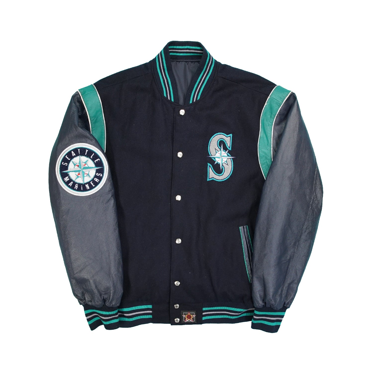 Seattle Mariners Jeff Hamilton reversible jacket L/XL