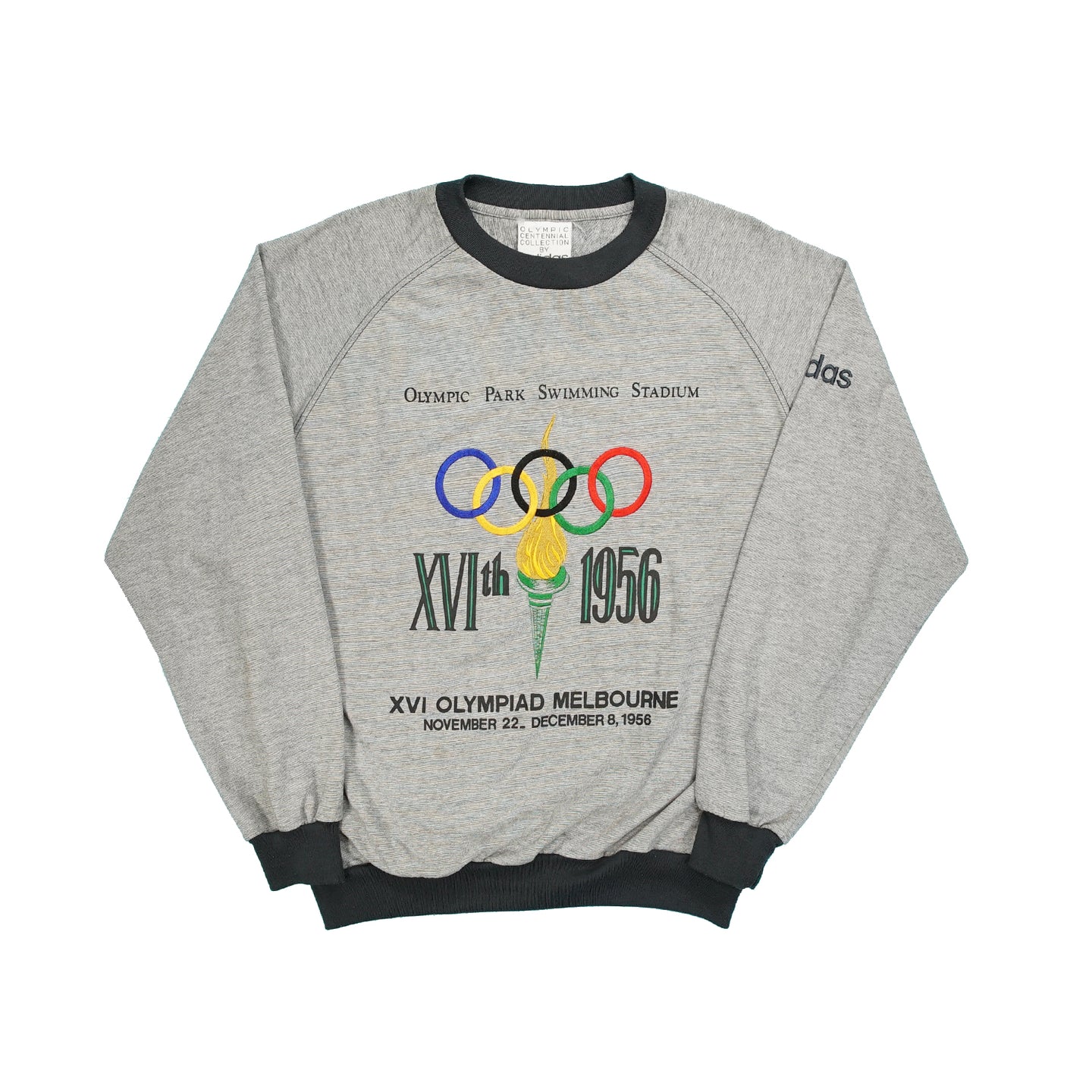 Vintage Adidas Olympic Park Swimming Stadium crewneck L