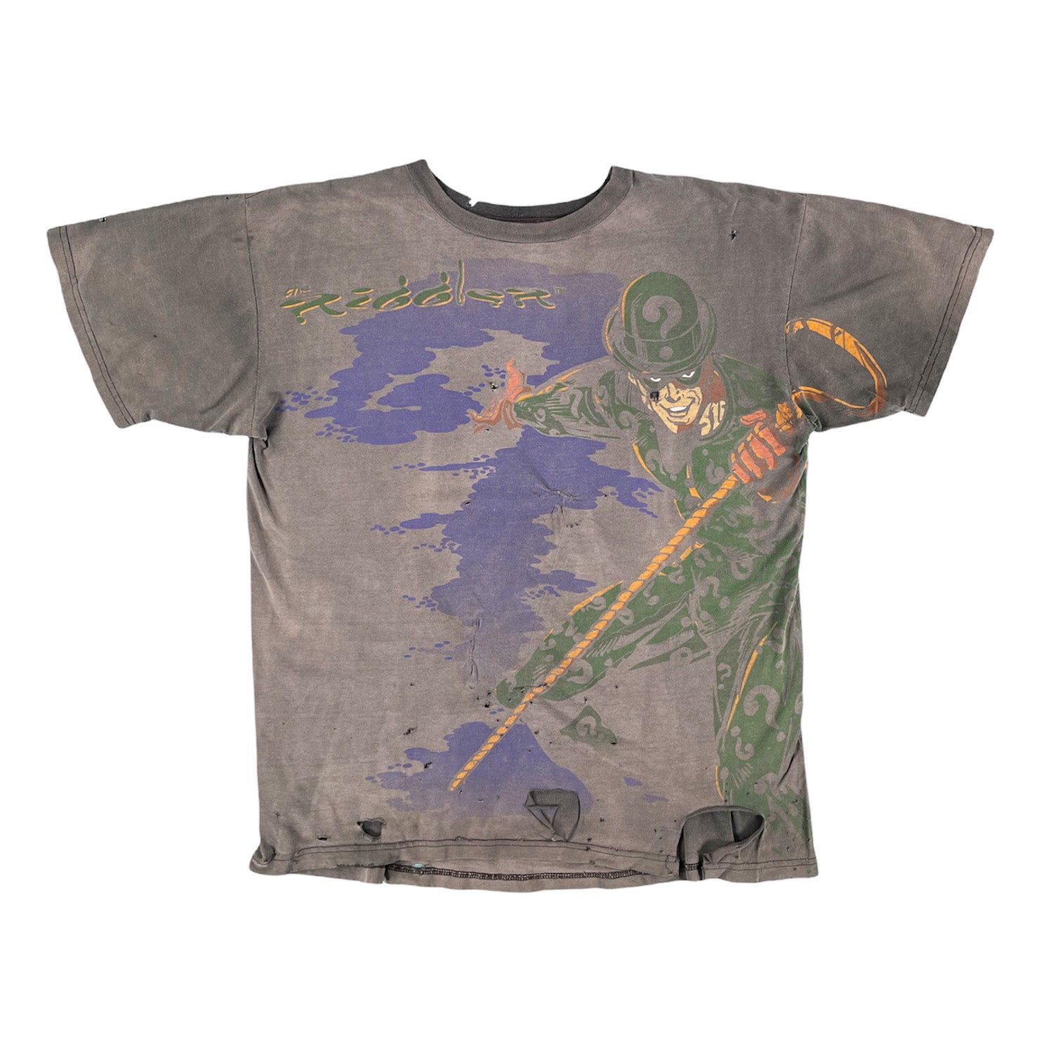 '90s The Riddler thrashed tee XL