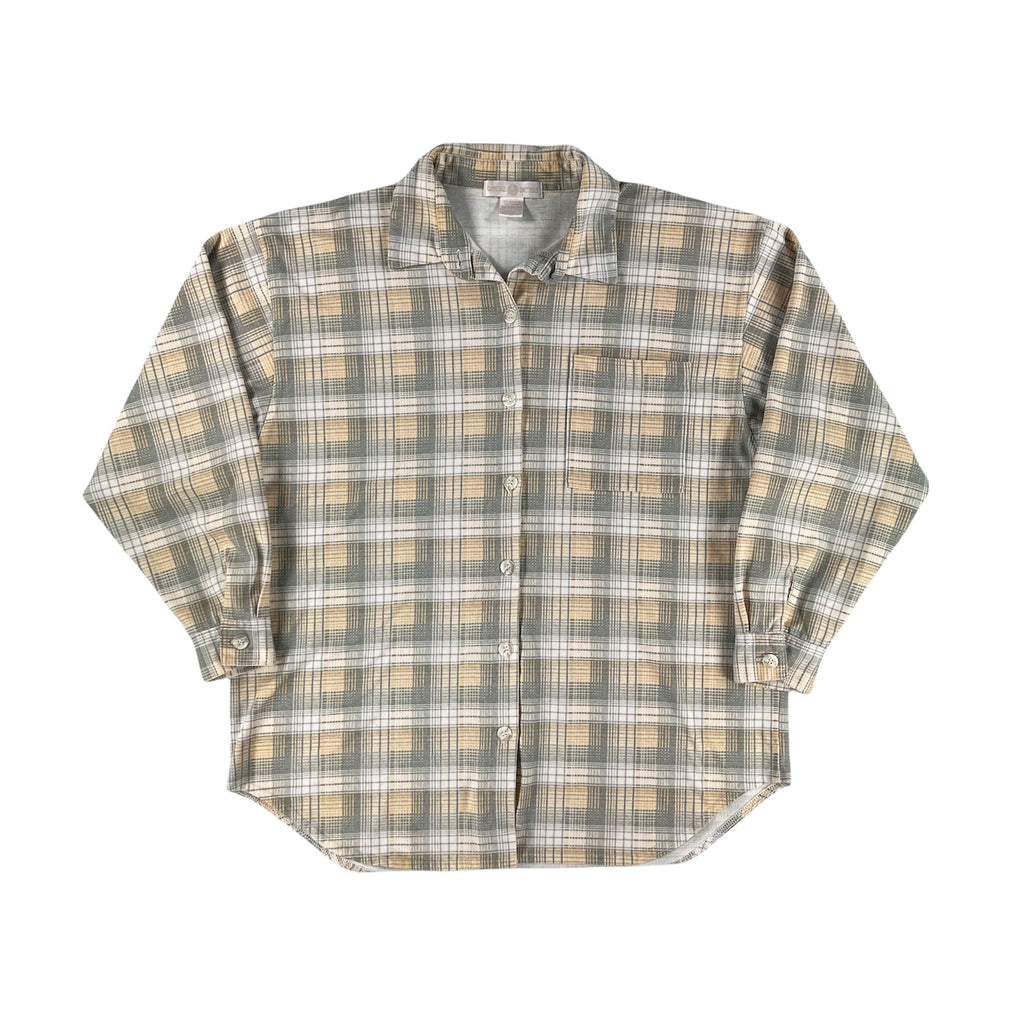 Vintage thin button up shirt L/XL