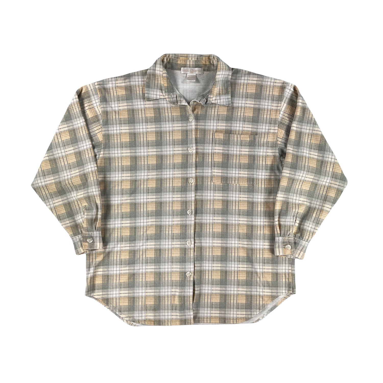 Vintage thin button up shirt L/XL