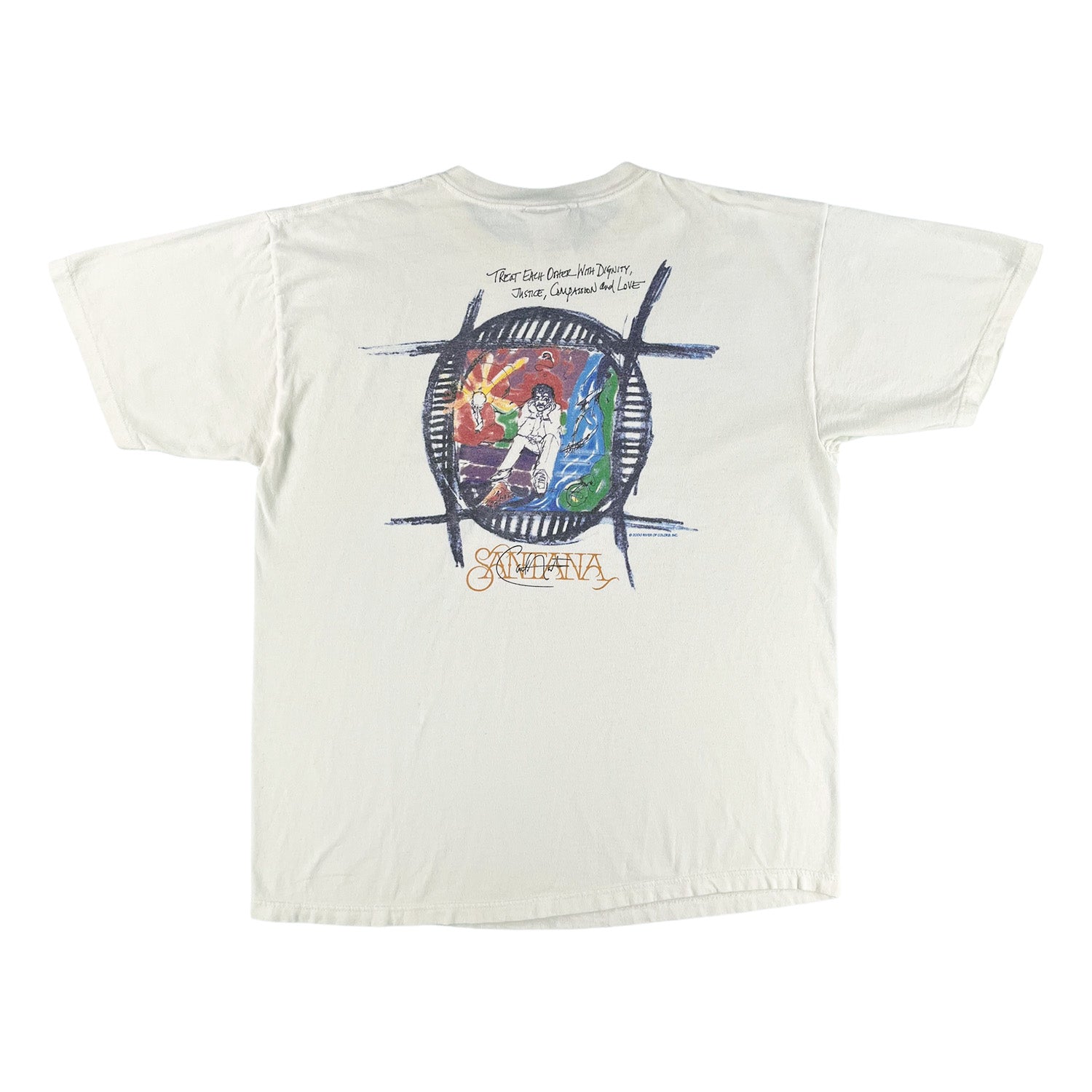 2000 Hard Rock Café Santana Signature Series tee XL
