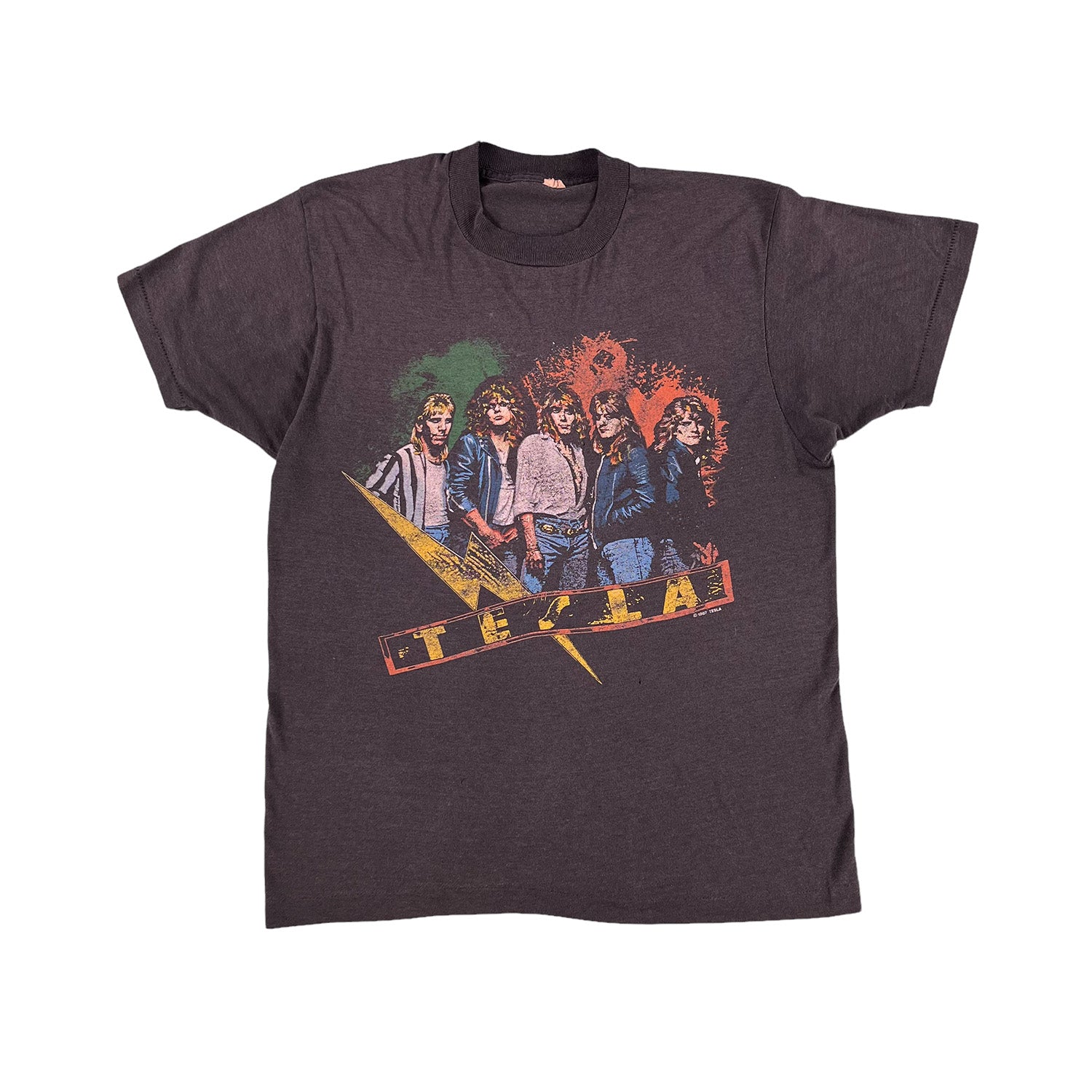 1987 Tesla Canadian tour tee M/L