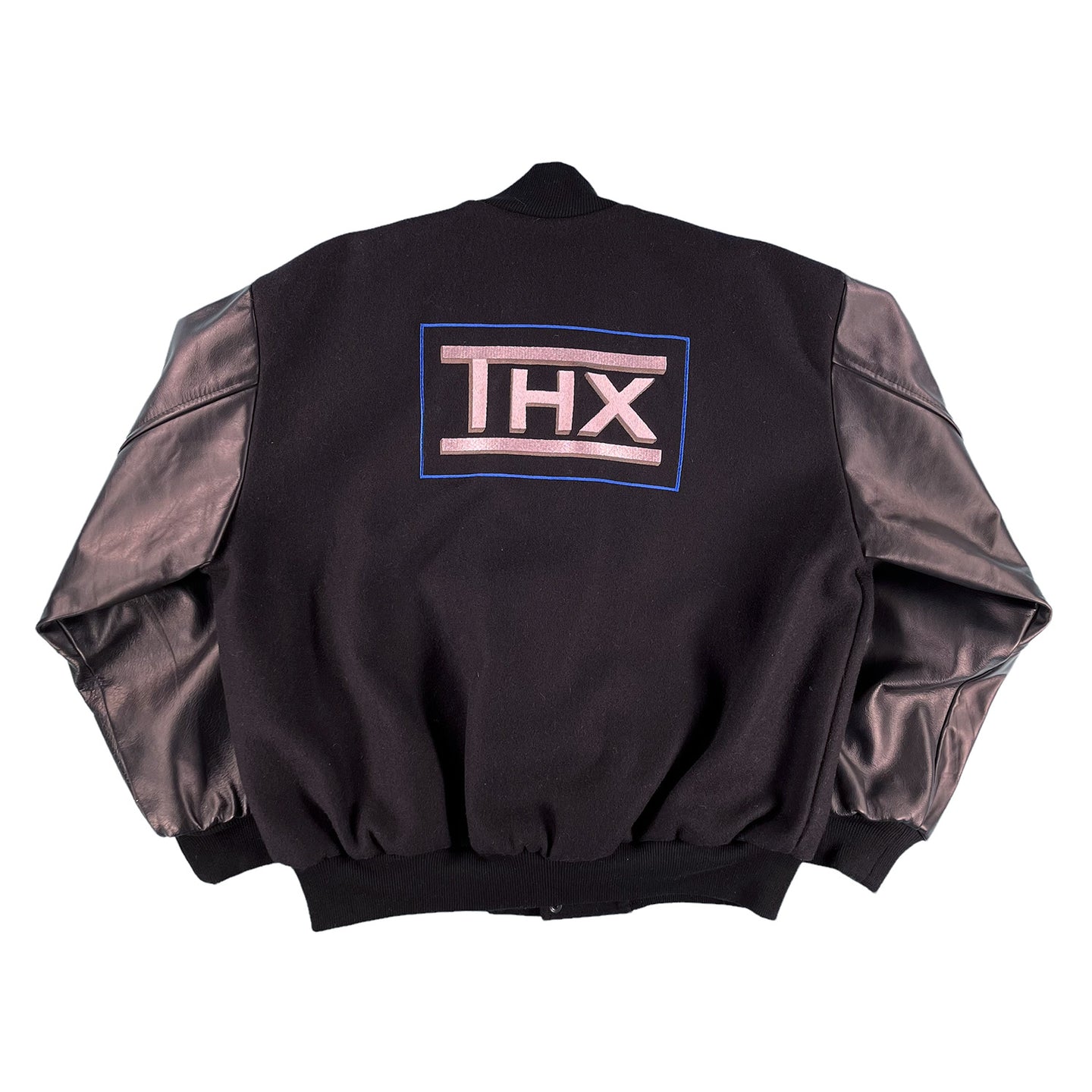 Vintage THX audio letterman jacket M