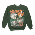 1992 Miami Canes Flintstones crewneck L