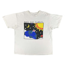 Load image into Gallery viewer, &#39;90s Save Our Planet tee L/XL
