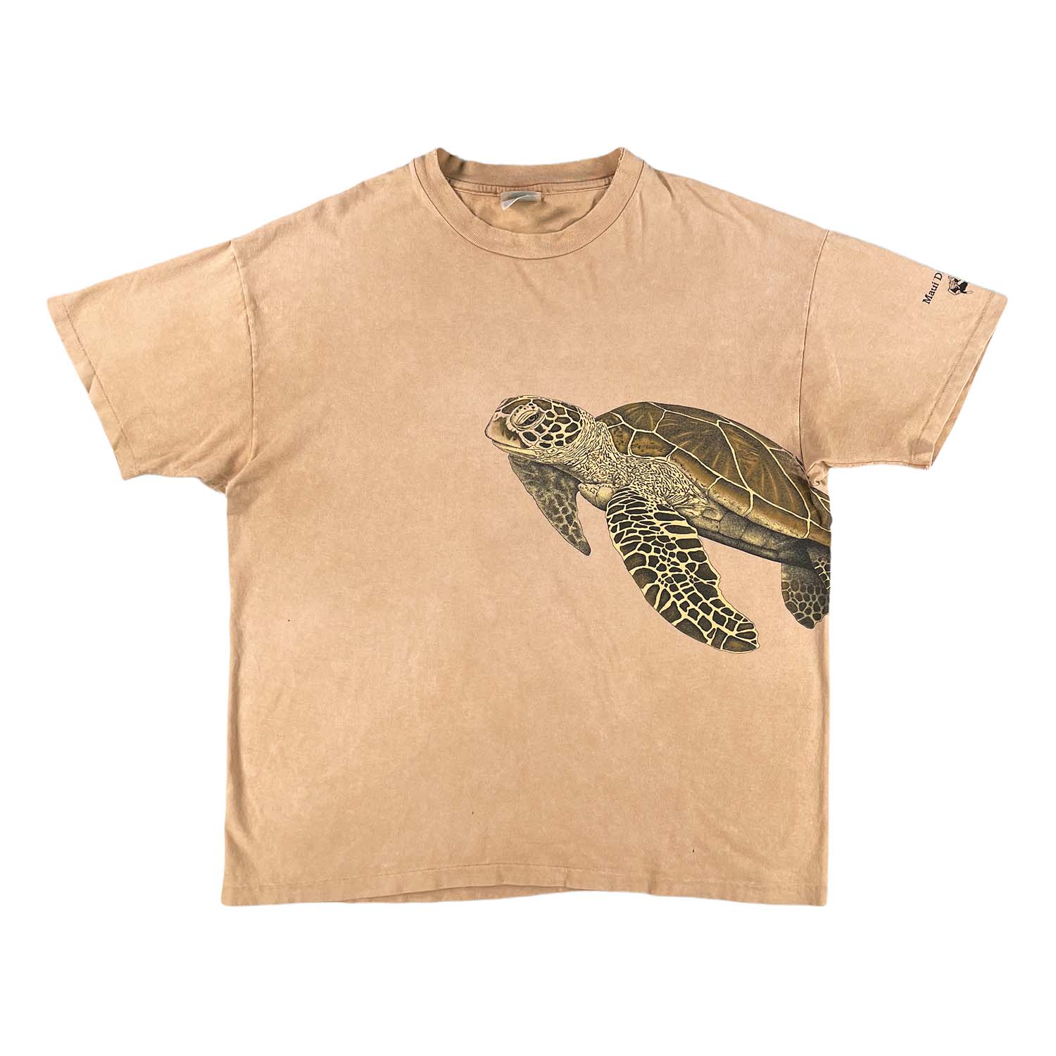 '90s Sea Turtle Harlequin nature tee L/XL