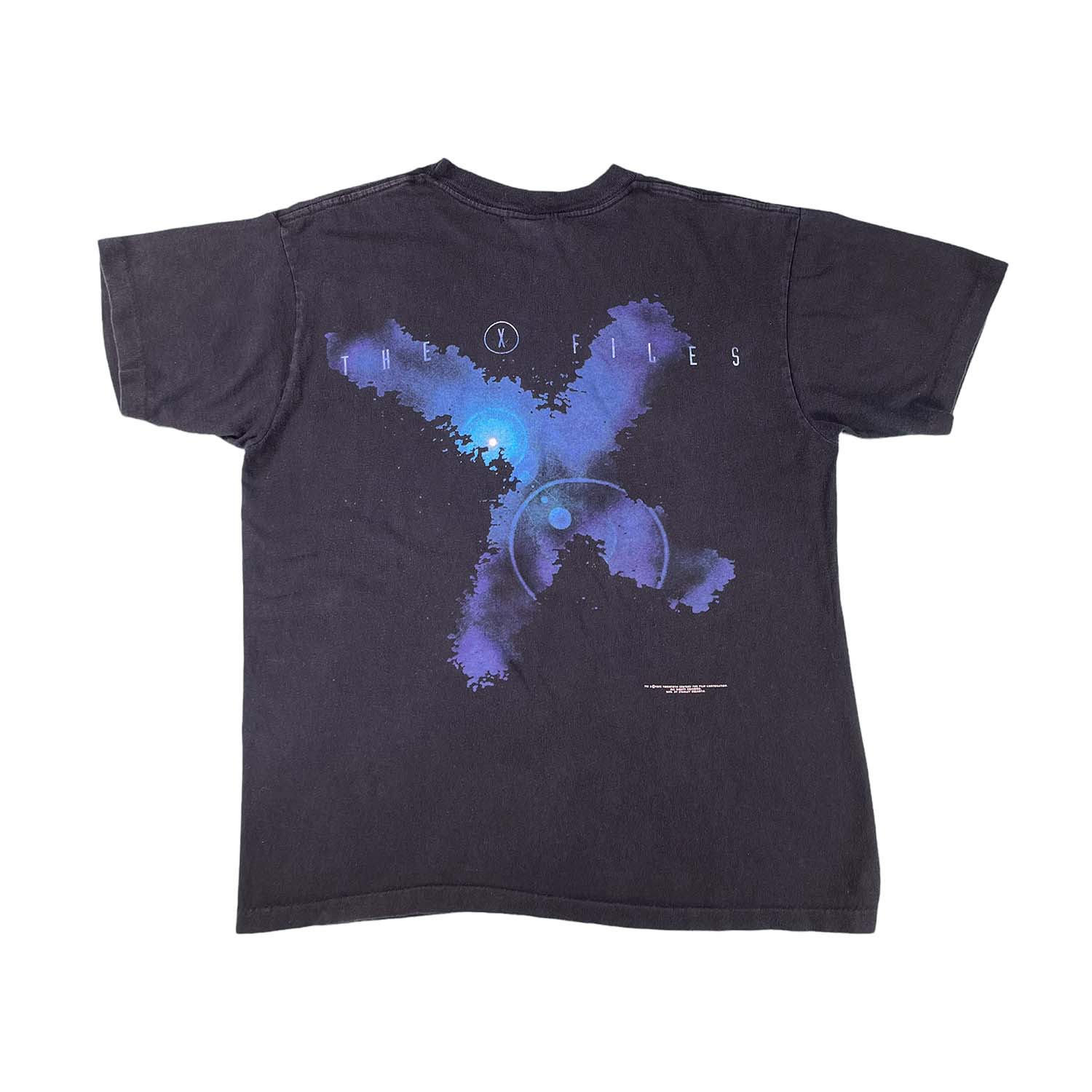 1995 X Files 'Trust No One' TV series promo tee L