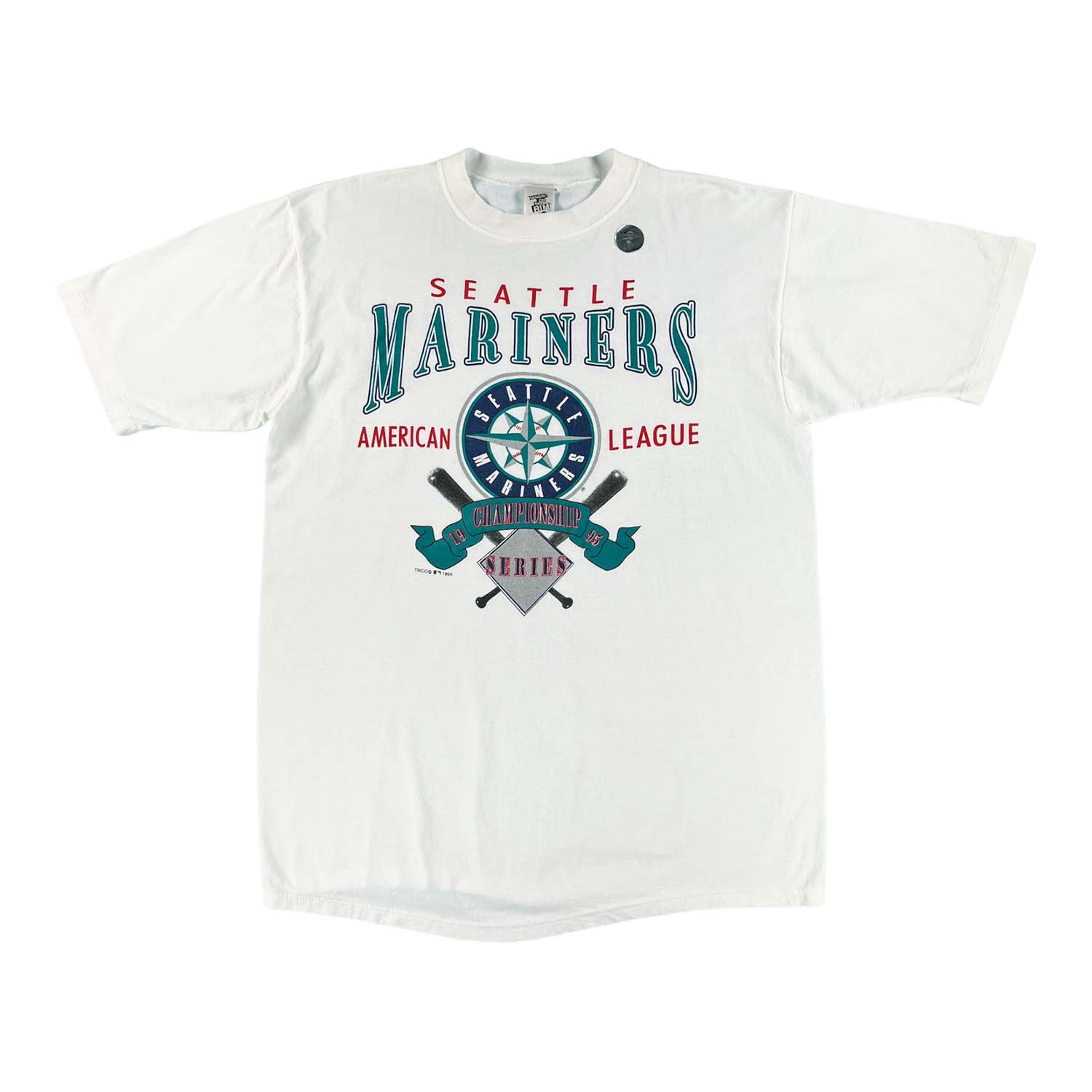 1995 Seattle Mariners deadstock tee XL