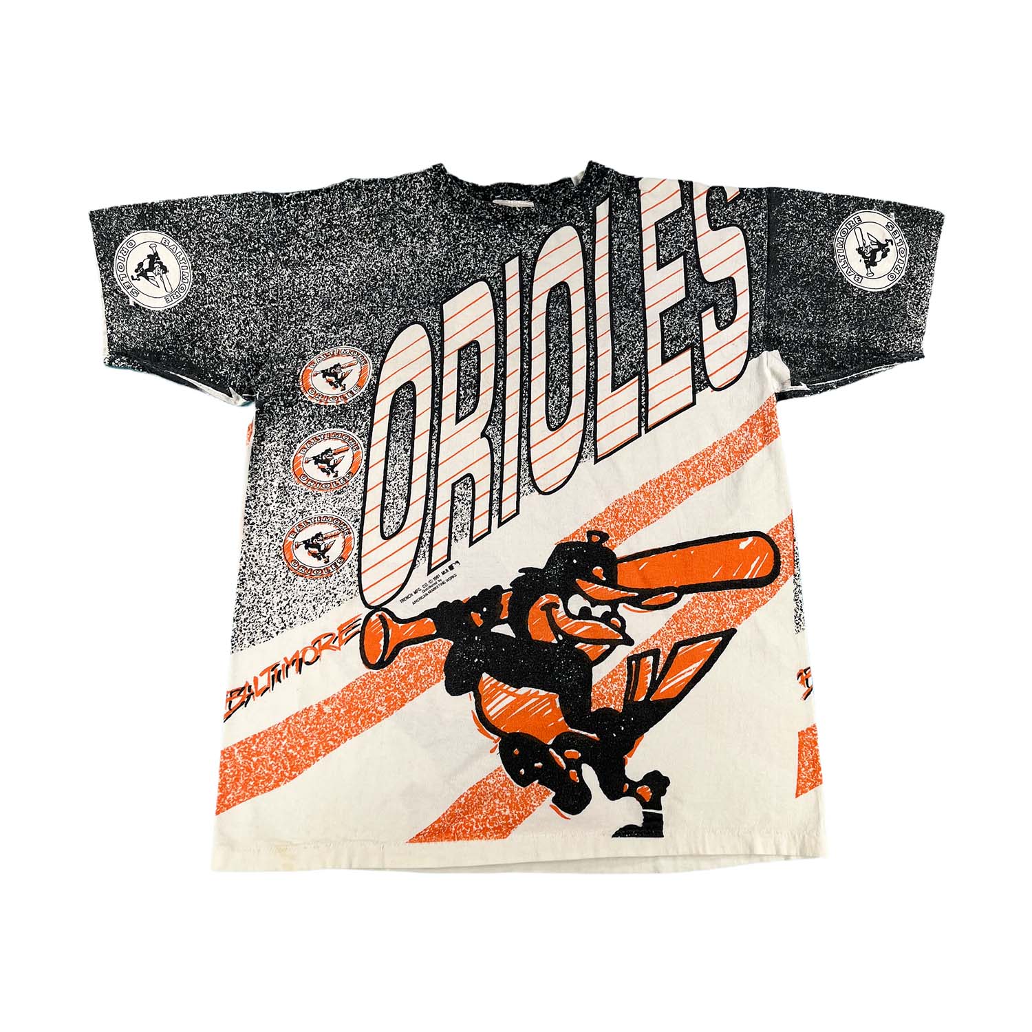 1991 Baltimore Orioles MLB AOP tee L/XL
