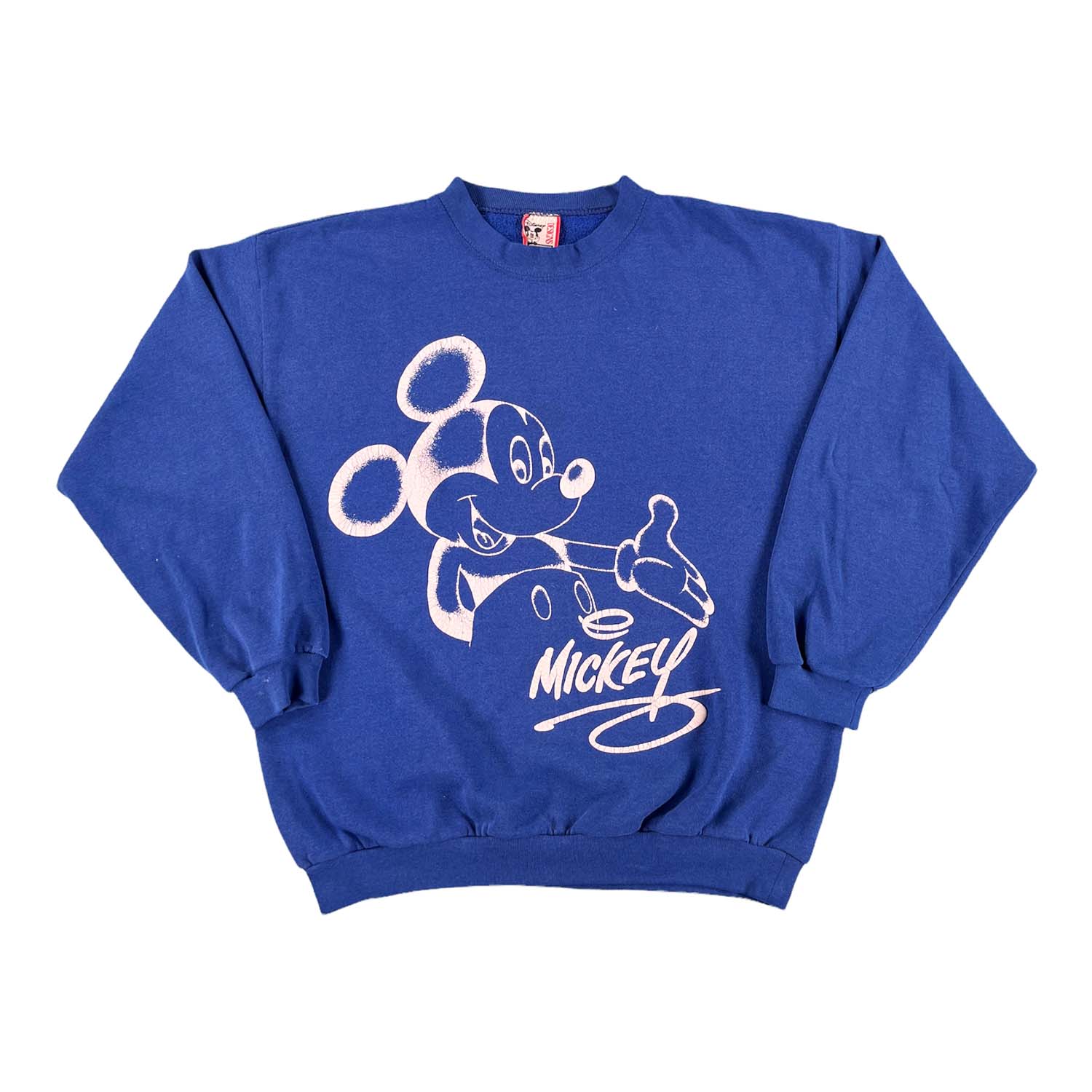 '90s Mickey Mouse stencil crewneck L