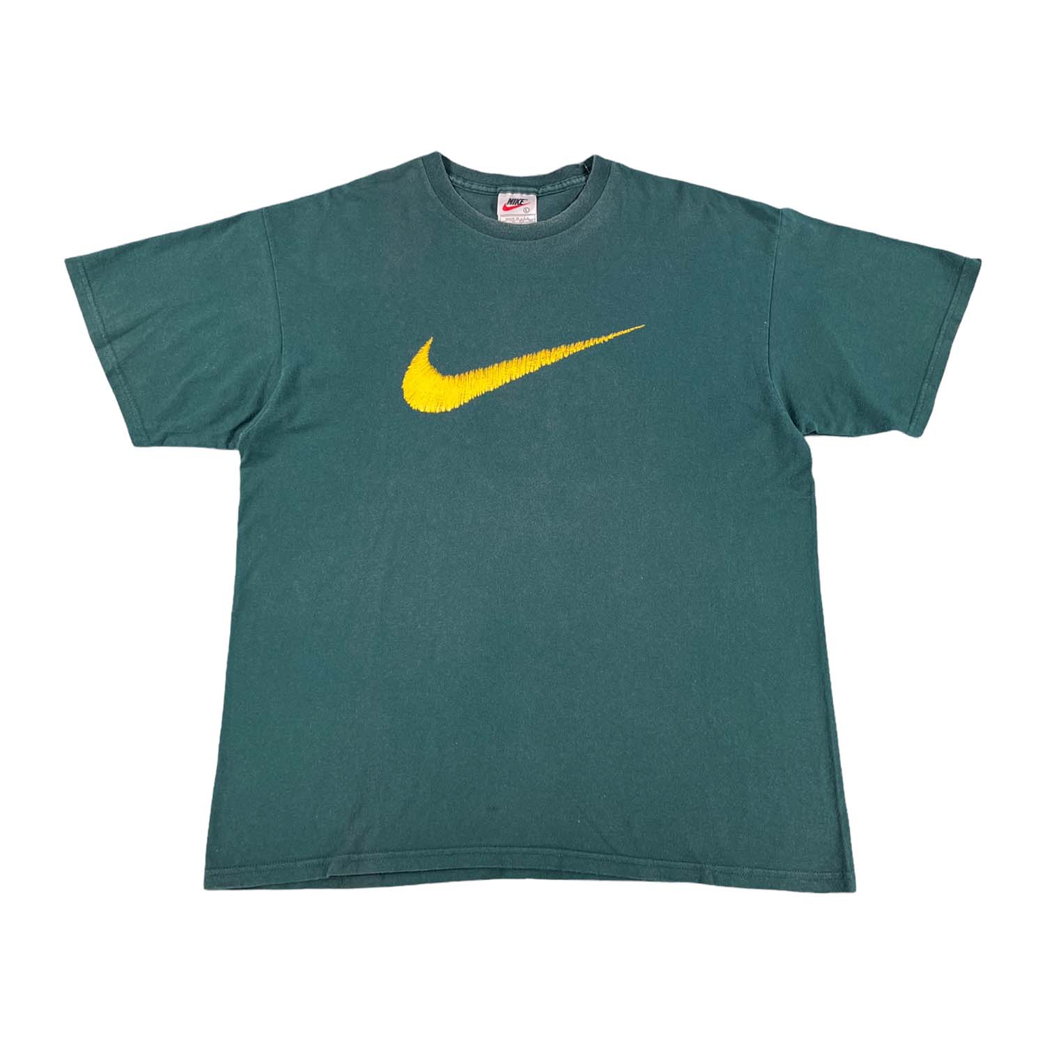 '90s Nike big swoosh tee L