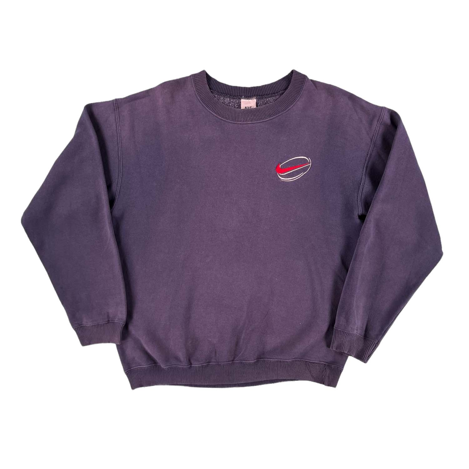 '90s Nike mini logo crewneck L