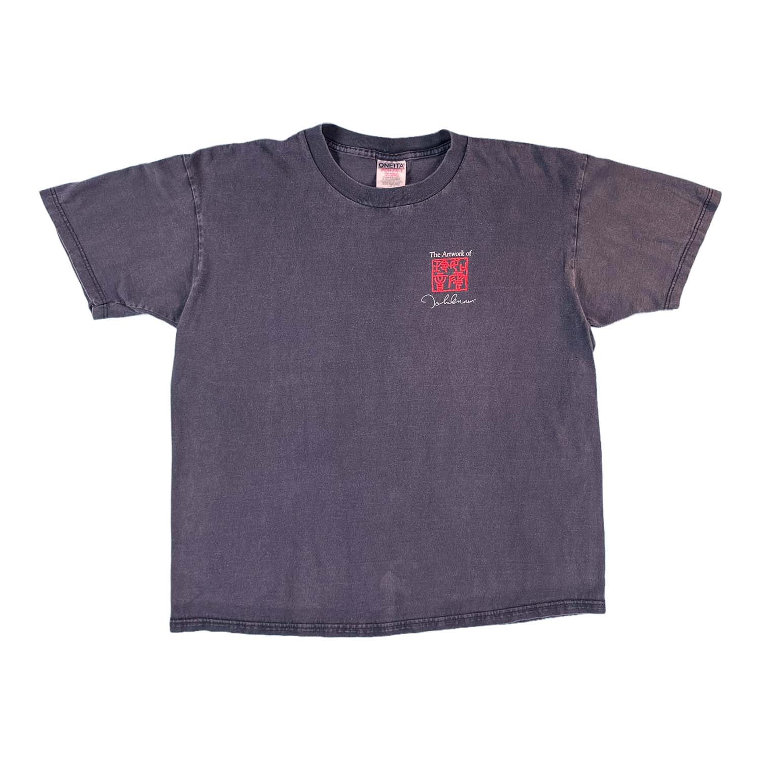 90s The Artwork of John Lennon tee L