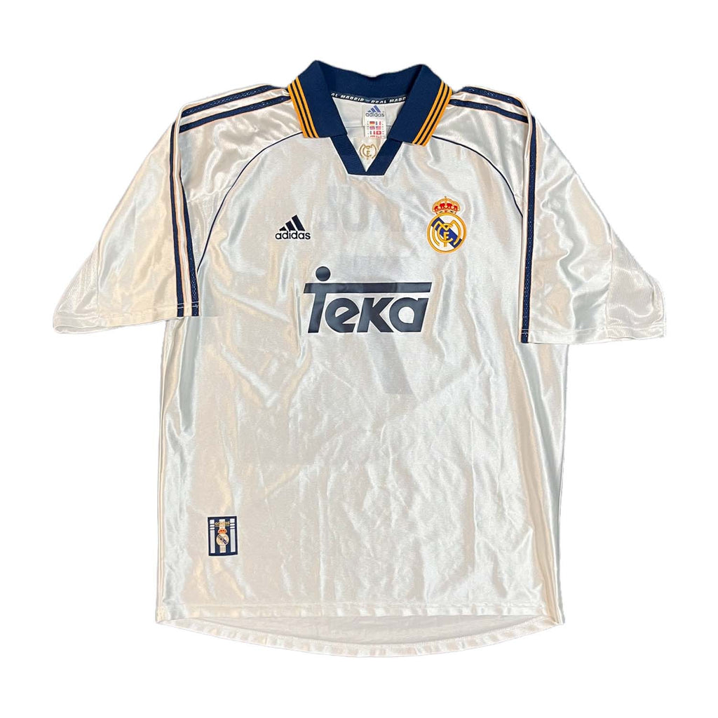 '99-'00 Real Madrid Adidas Raul jersey XL