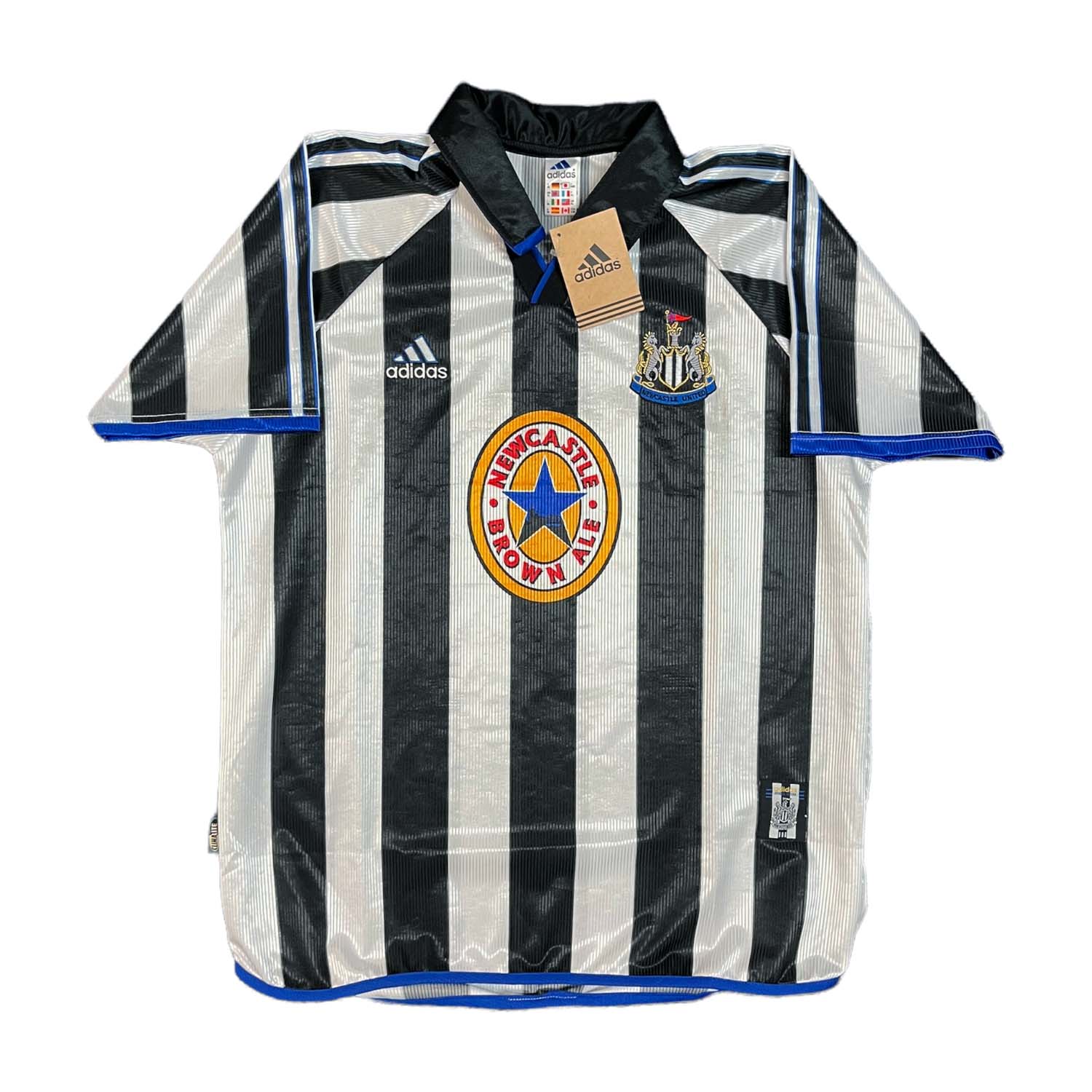 90s Adidas Newcastle United jersey BNWT XL