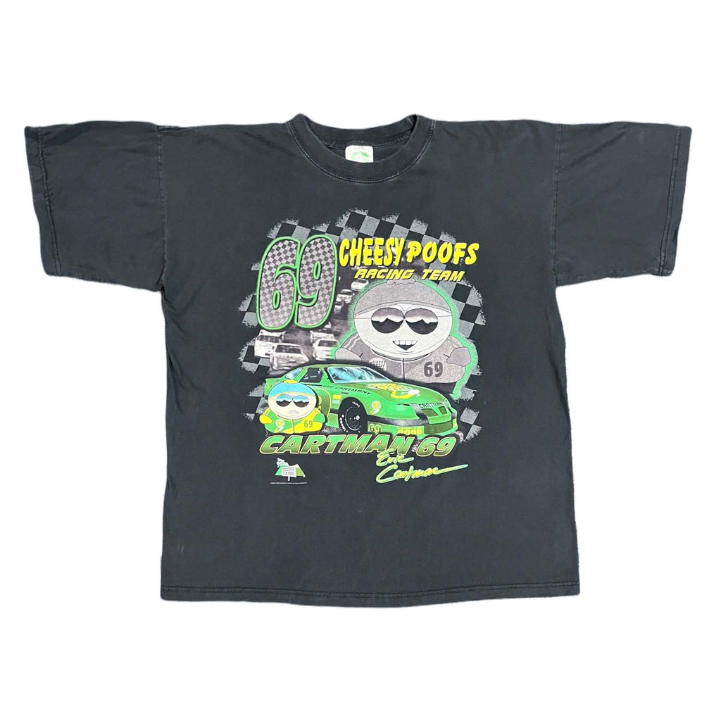 1998 South Park Cartman racing tee XL