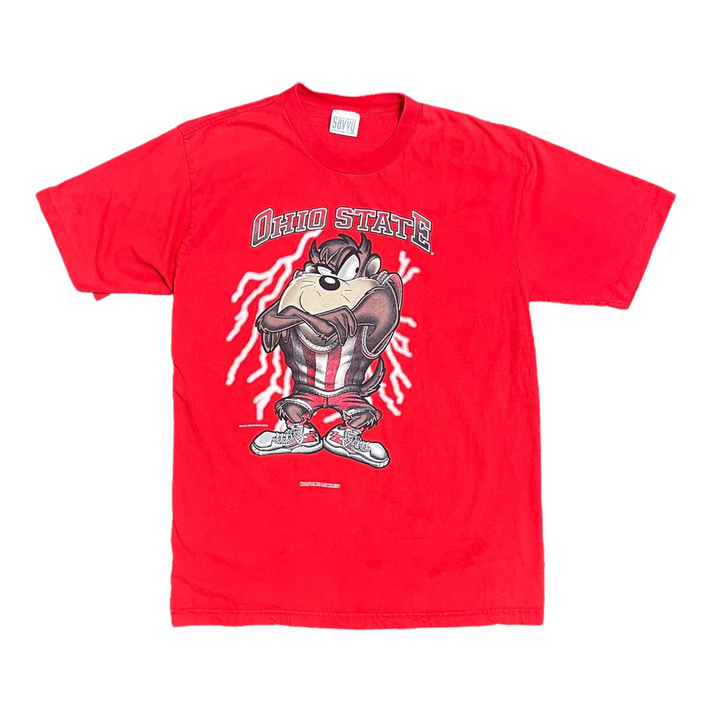 1996 Ohio State University Taz tee L