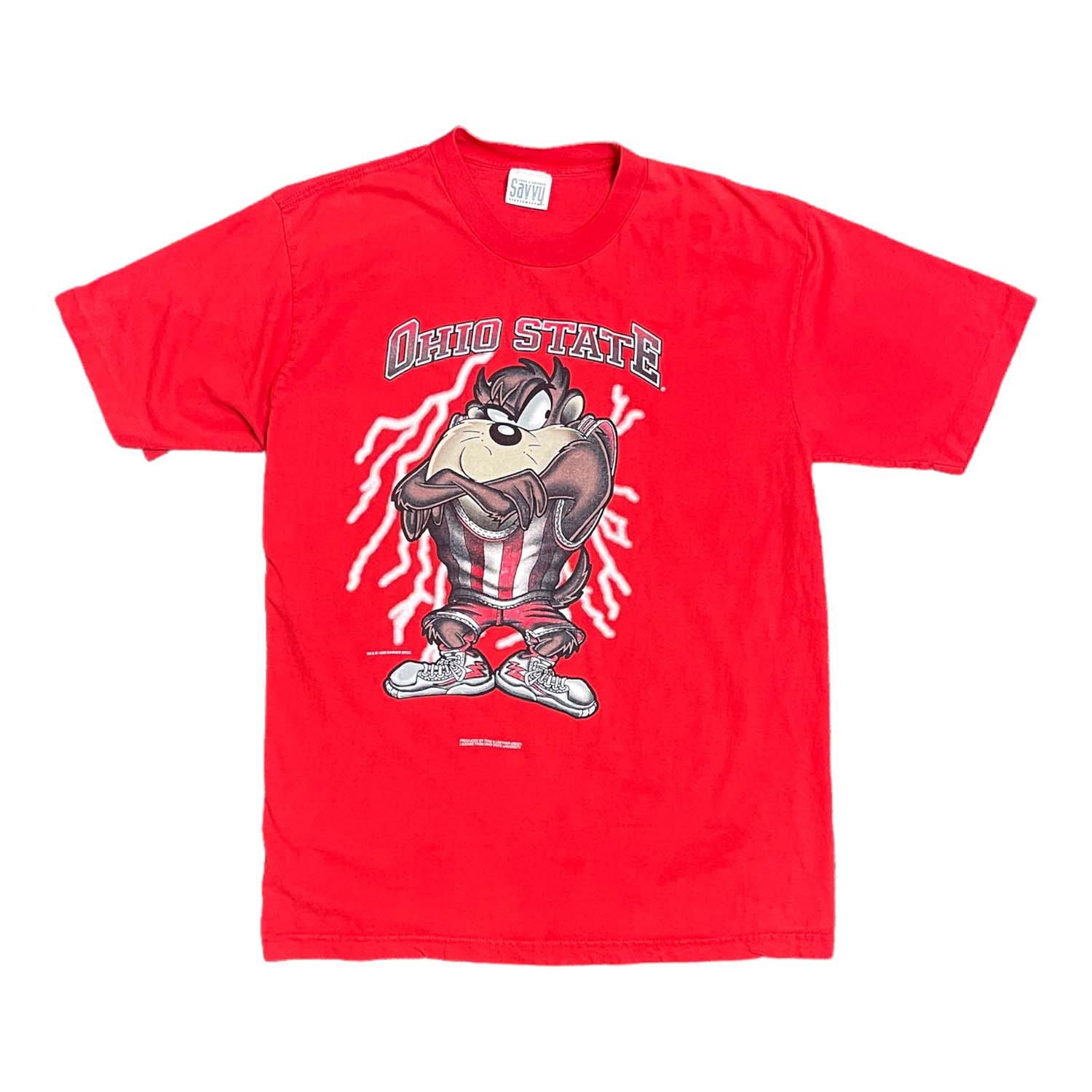 1996 Ohio State University Taz tee L