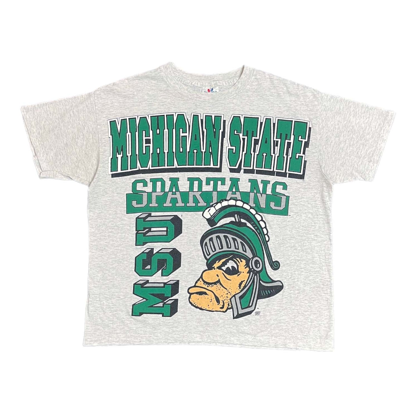 90s Michigan State Spartans tee L