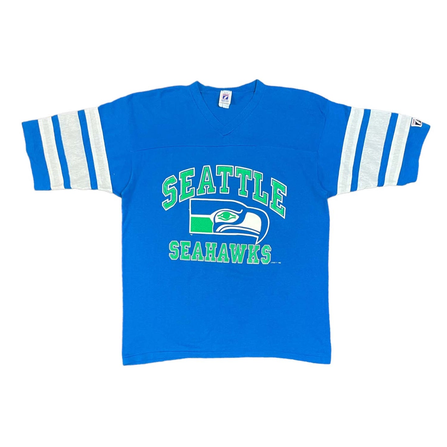 Vintage Seattle Seahawks Logo 7 tee L