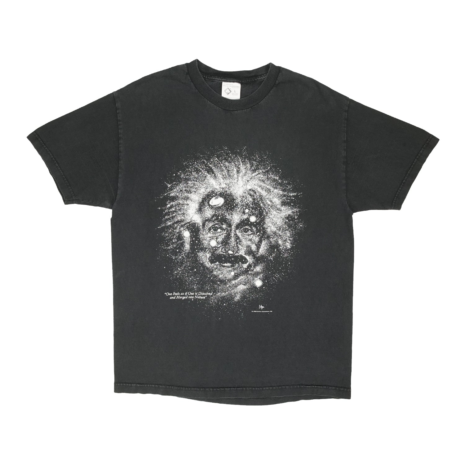 1993 Albert Einstein galaxy tee L