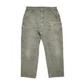 Carhartt double knee denim green 34" x 31"