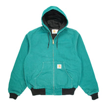 Load image into Gallery viewer, Vintage Carhartt denim jacket teal M/L
