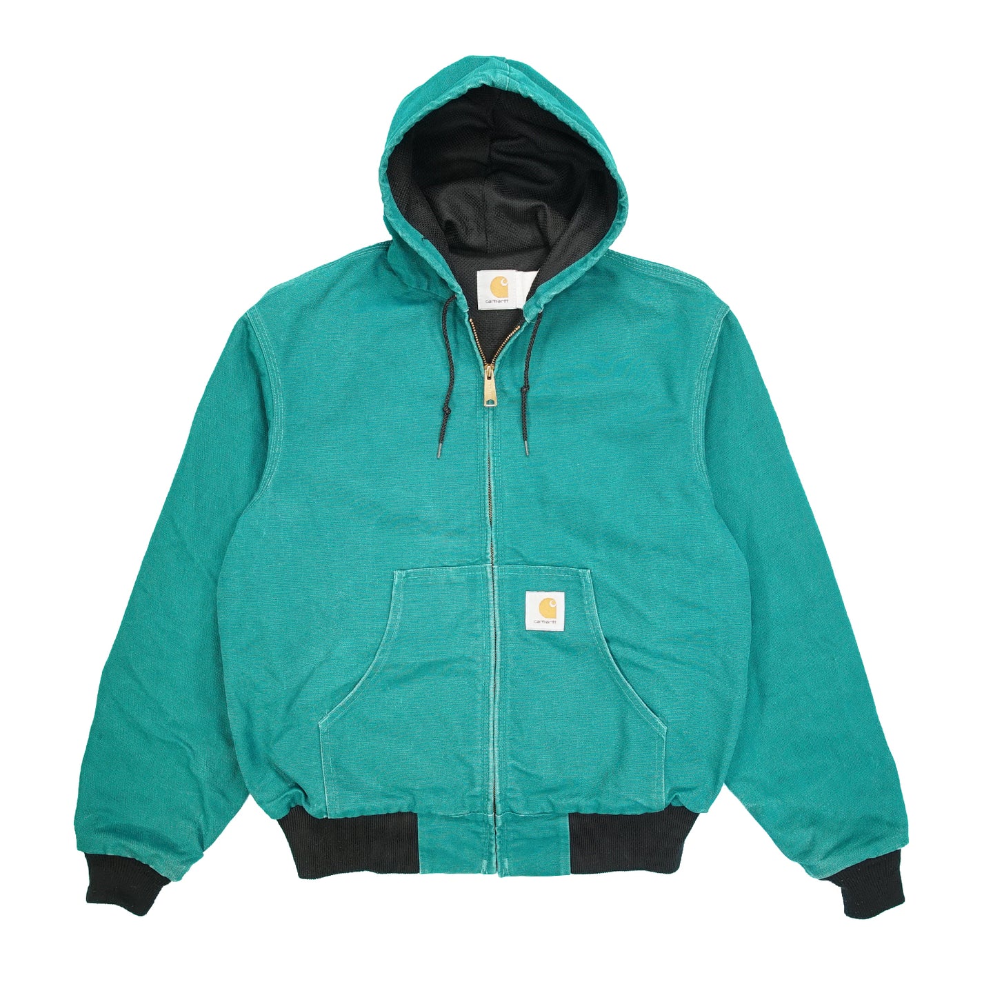 Vintage Carhartt denim jacket teal M/L