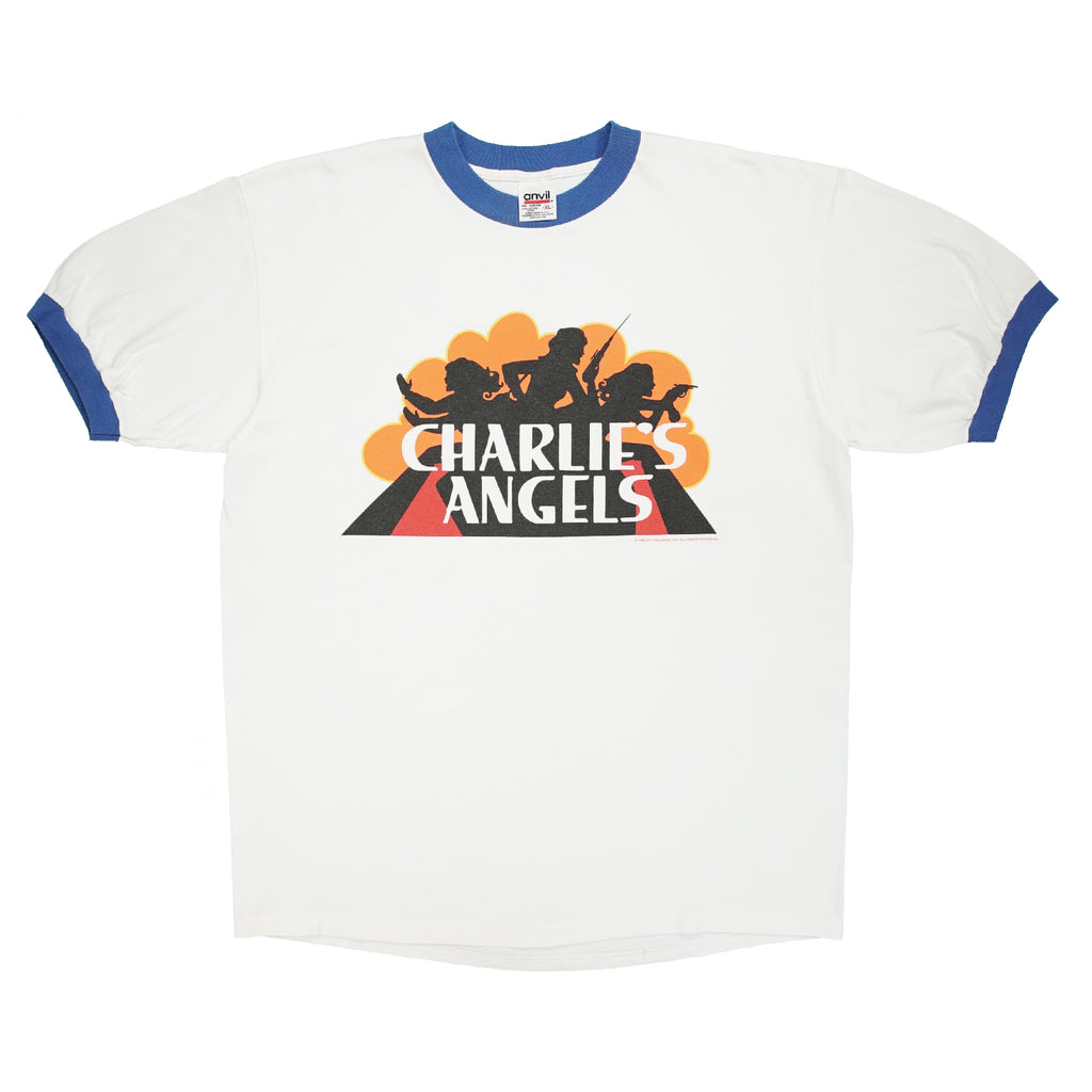 1996 Charlie's Angels ringer tee XL