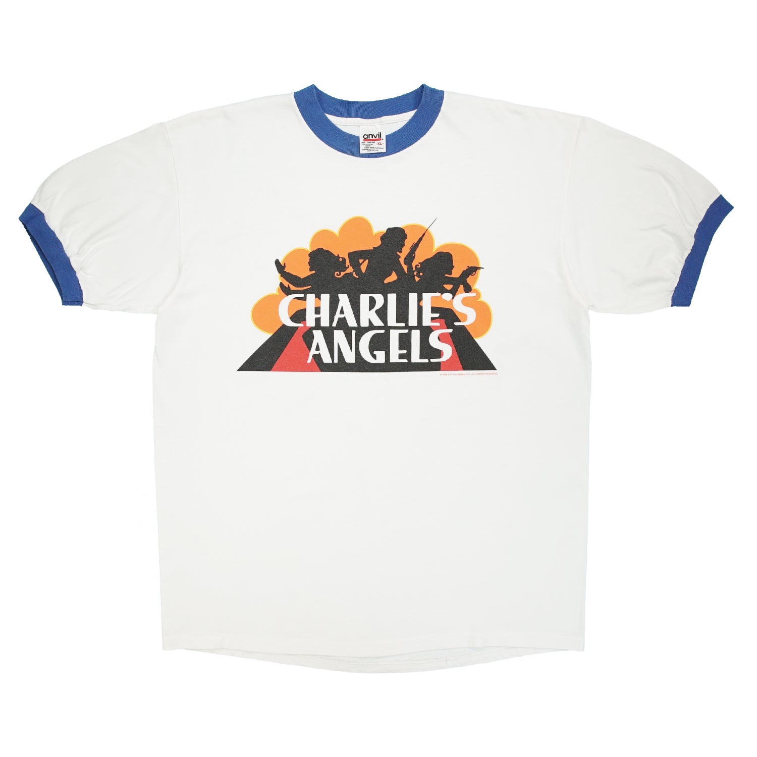 1996 Charlie's Angels ringer tee XL