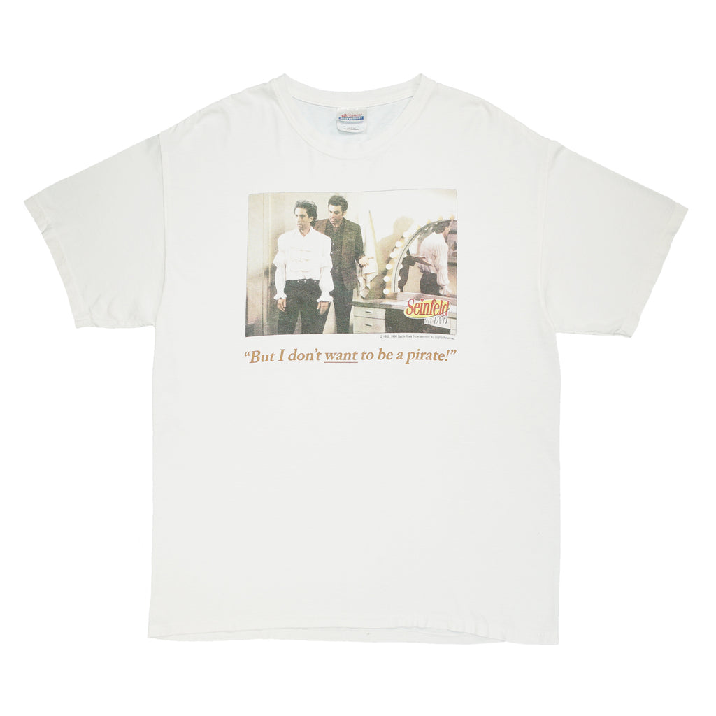 '90s Seinfeld "But I don't want to be a pirate!" tee L
