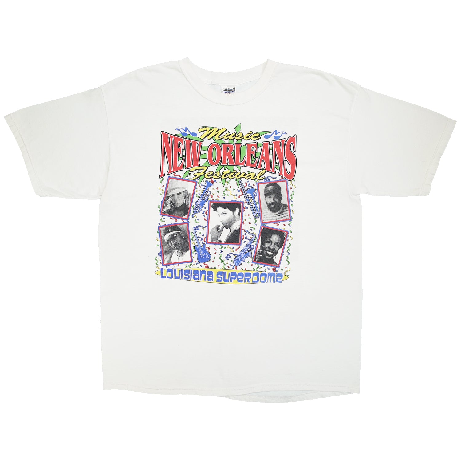 2004 New Orleans Music Festival "Let it Burn!" tee XL
