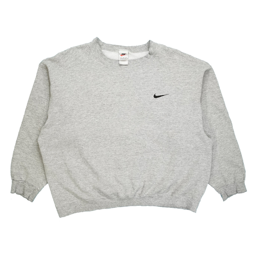 '90s Nike mini swoosh crewneck L
