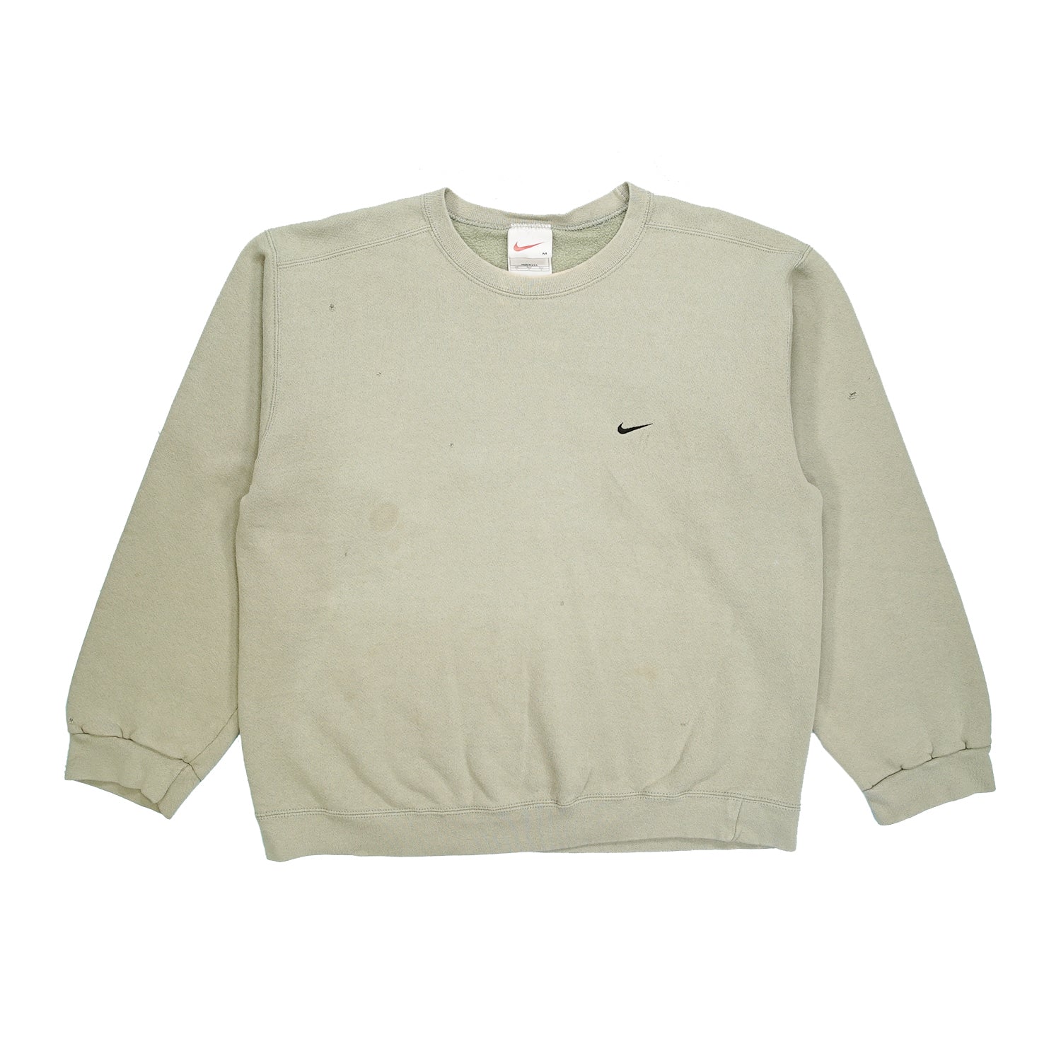 '90s Nike mini swoosh faded crewneck M