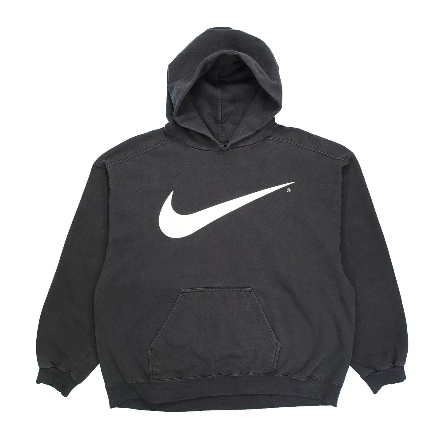 '90s Nike big swoosh hoodie L