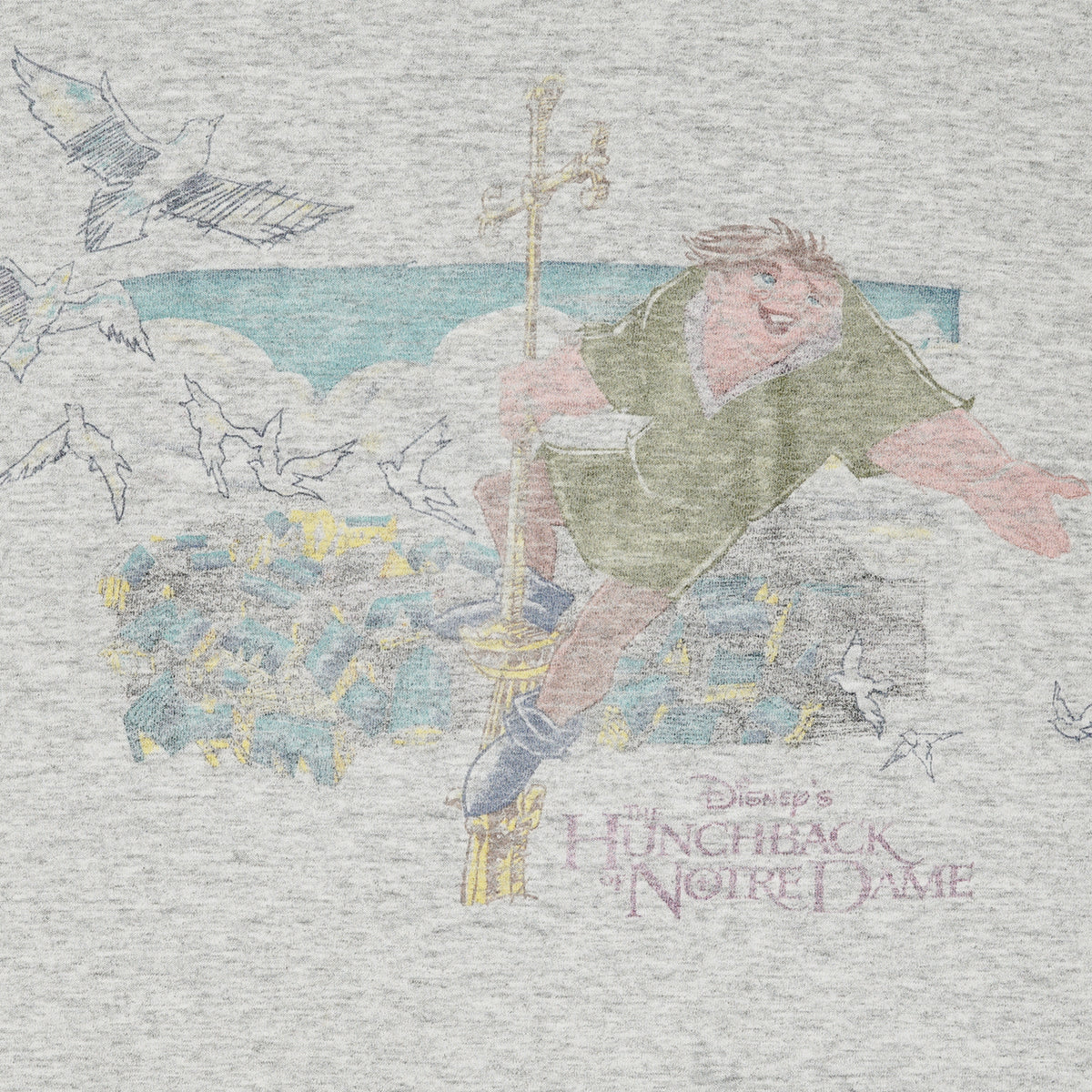 Vintage Disney Hunchback of Notre Dame tee M