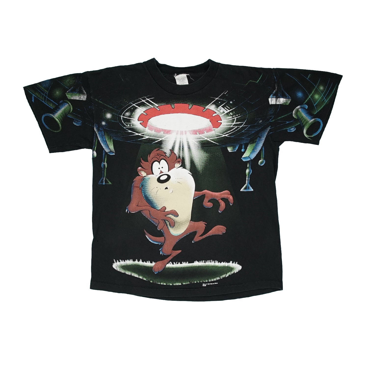 1997 Taz Alien Abduction tee XS