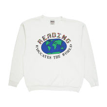 Load image into Gallery viewer, Vintage Reading Educates the World crewneck L/XL
